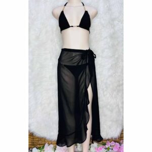 Black Skirt Bottom Cover Up Brand: DOROTHY PERKINS