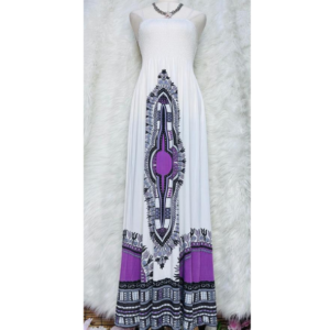 Preloved Printed Maxi Long Dress Brand Cristinalove