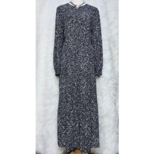 Preloved Printed Long Dress Brand Papaya