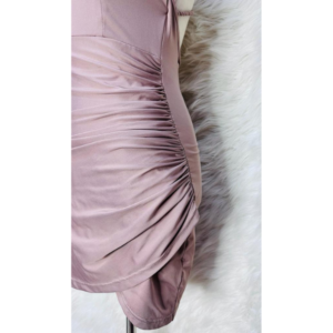 Preloved Bodycon Brown Mini Dress Brand FASHION NOVA