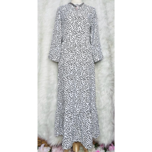 Preloved Printed Long Dress Brand Vadim