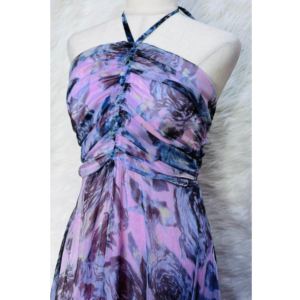 Preloved Printed Maxi Dress Brand MISS CHERRY