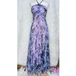 Preloved Printed Maxi Dress Brand MISS CHERRY
