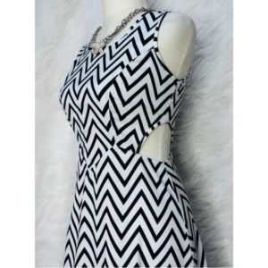 Preloved Printed Party Dress Brand NEW LOOK