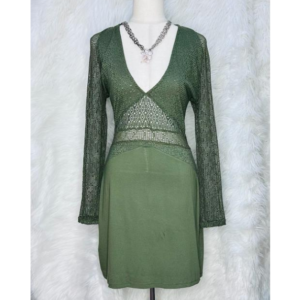 Preloved Green Dress Brand RIVER ISLAND