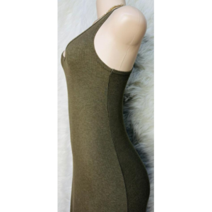 Preloved Sleeveless Bodycon Long Dress Brand TEZENIS