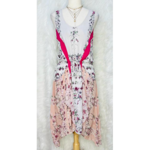 Preloved Floral Midi Dress Brand BCBG