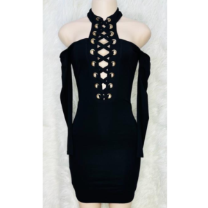 Preloved Black Party Dress Brand HOLT & DELICIOUS