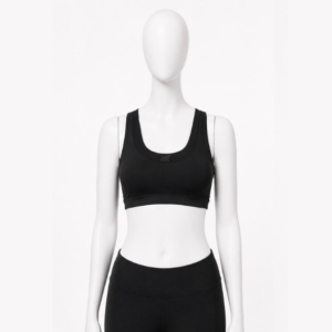 Black Scoop Neck Bra With Beige V-Back Brand: BRAS N THINGS