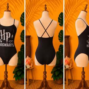 Preloved Criss-Cross Back Harry Potter Graphic Print One Piece Swimsuit 𝐁𝐫𝐚𝐧𝐝: Harry Potter